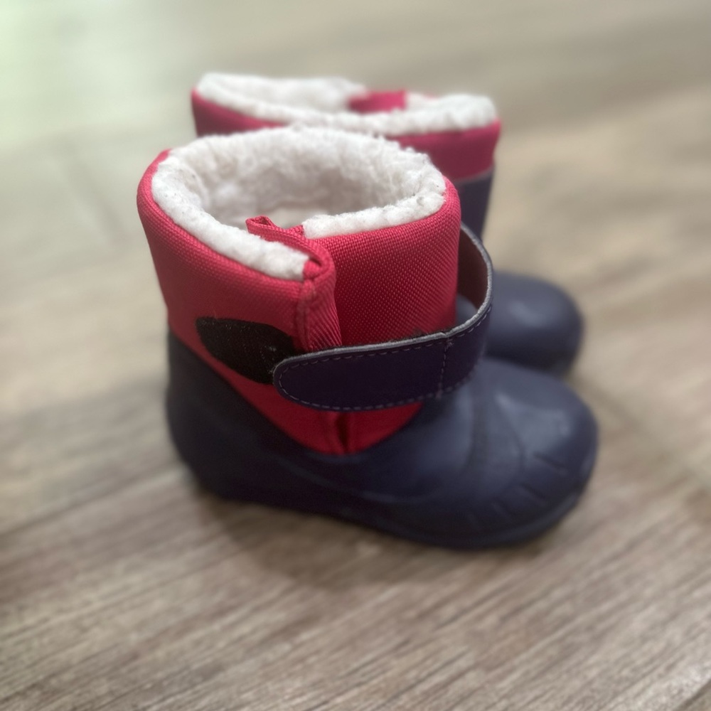 Toddler Pink and Purple Snow Shoes